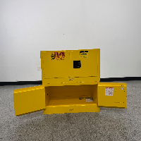 Uline Doublestack 12G Flammable Liquid Storage Cabinet image 3